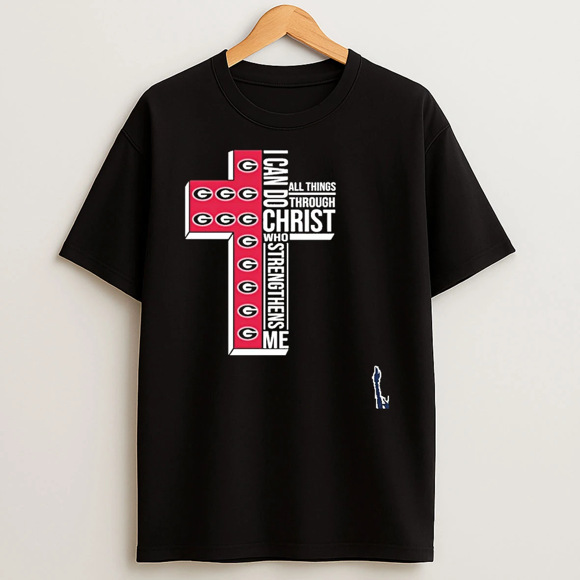 I Can Do All Things Faith And Sports Georgia Bulldogs College Basketball T Shirt