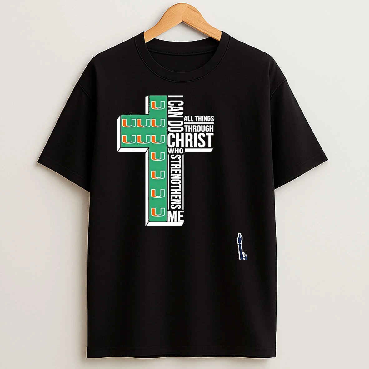 I Can Do All Things Faith And Sports Miami Hurricanes College Basketball T Shirt