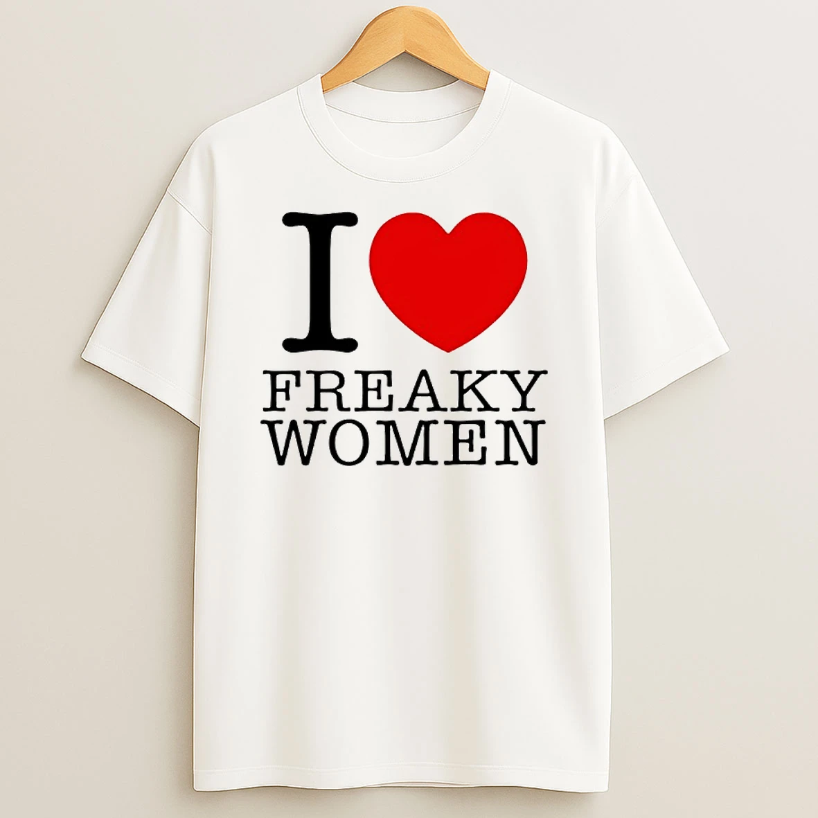 I Heart Freaky Women T Shirt