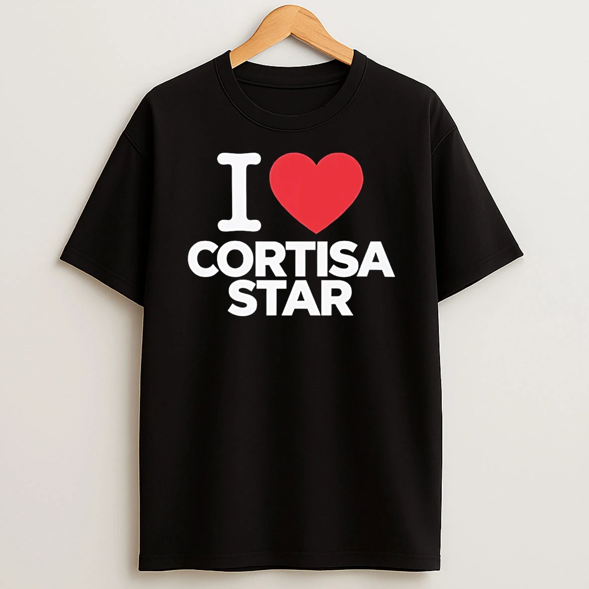 I Love Cortisa Star T Shirt