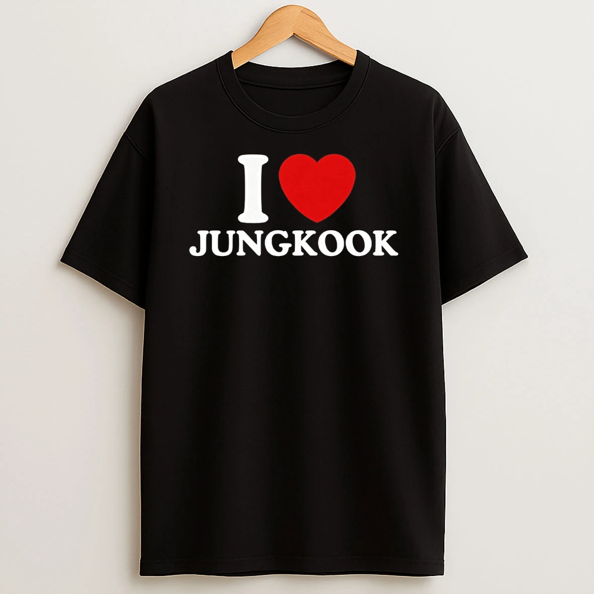 I Love Jungkook Bts Singer T Shirt