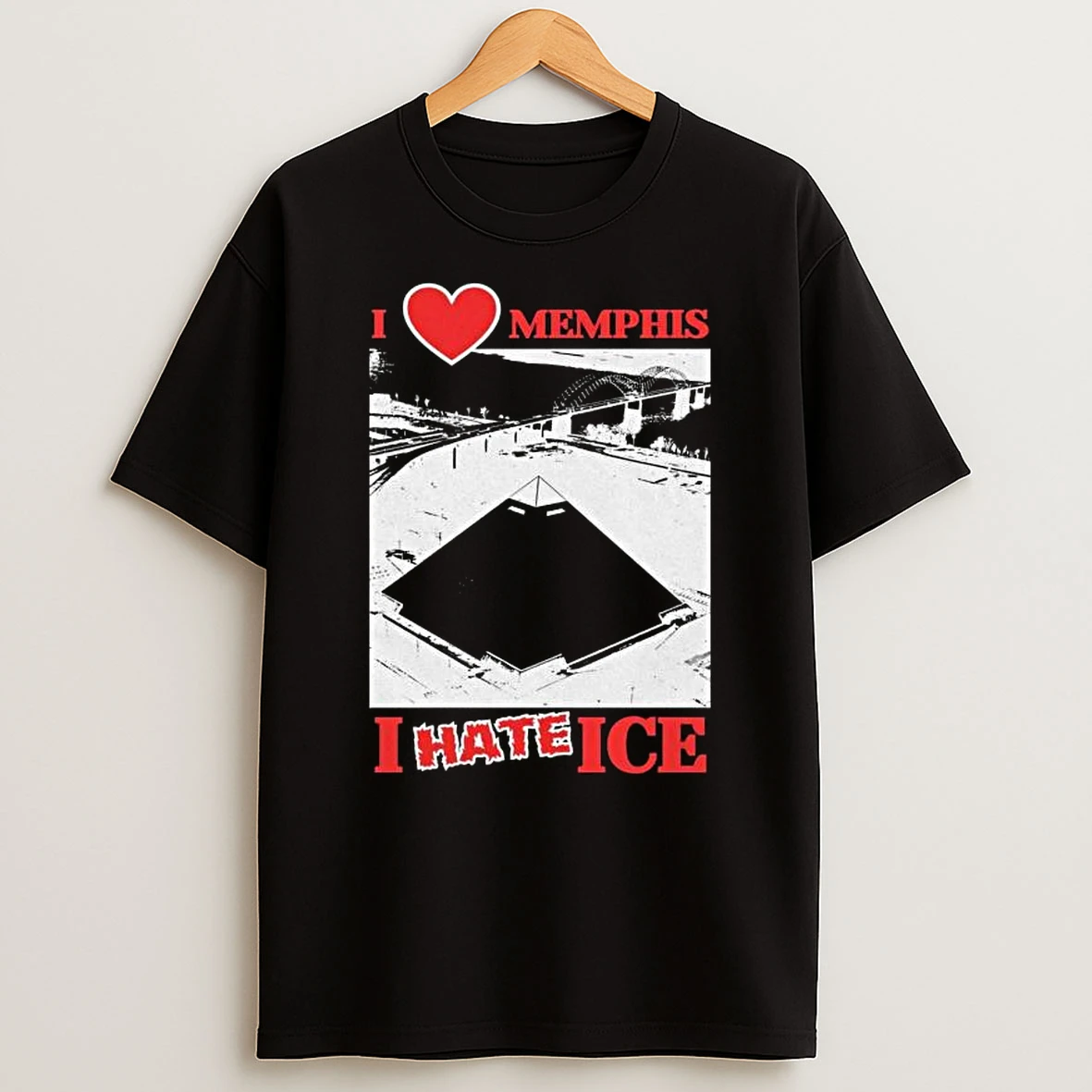 I Love Memphis I Hate Ice T Shirt