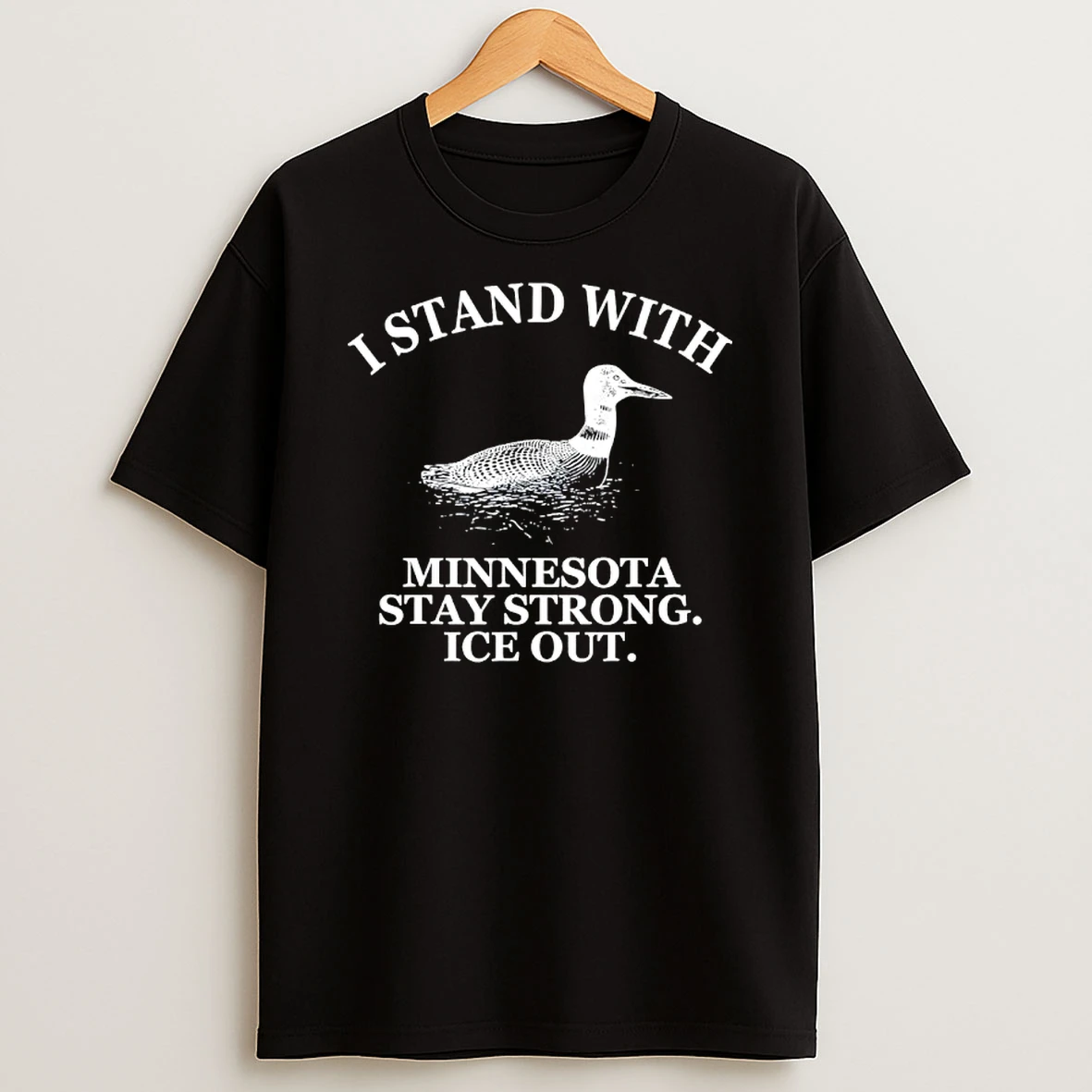I Stand With Minnesota Stay Strong Ice Out T Shirt