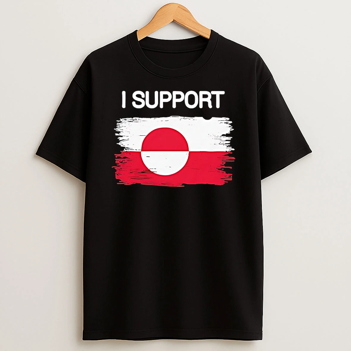 I Support Greenland Make Amireca Go Away T Shirt
