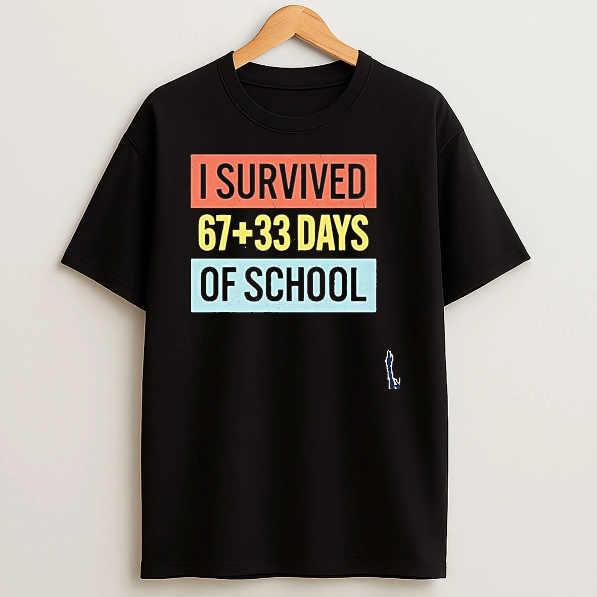 I Survived 67 33 Days Of School T Shirt