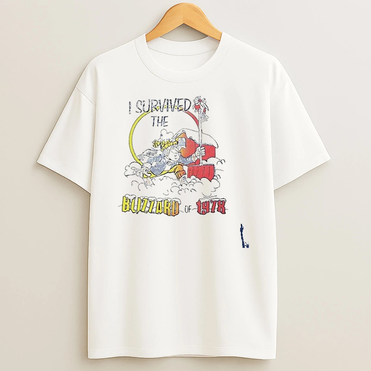 I Survived The The Blizzard Of 1978 T Shirt
