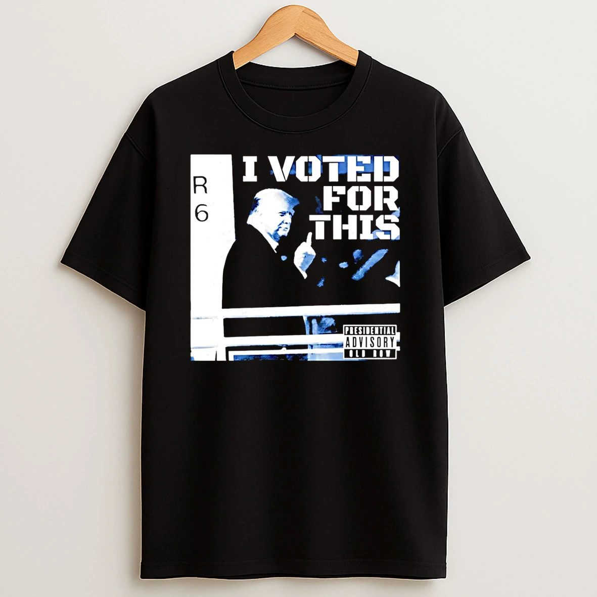 I Voted For This Trump Middle Finger T Shirt