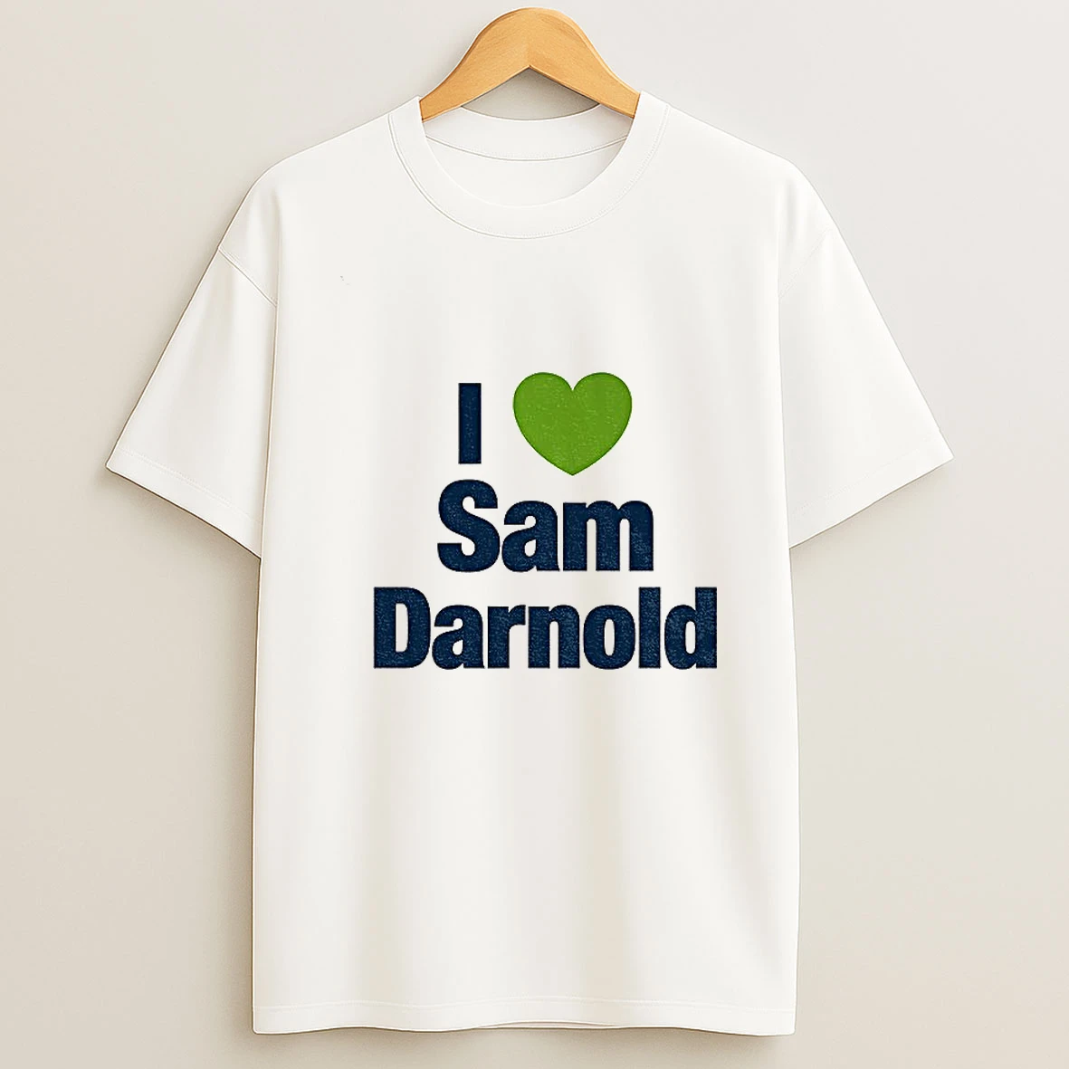 I Heart Sam Darnold Seattle Seahawks Football T Shirt