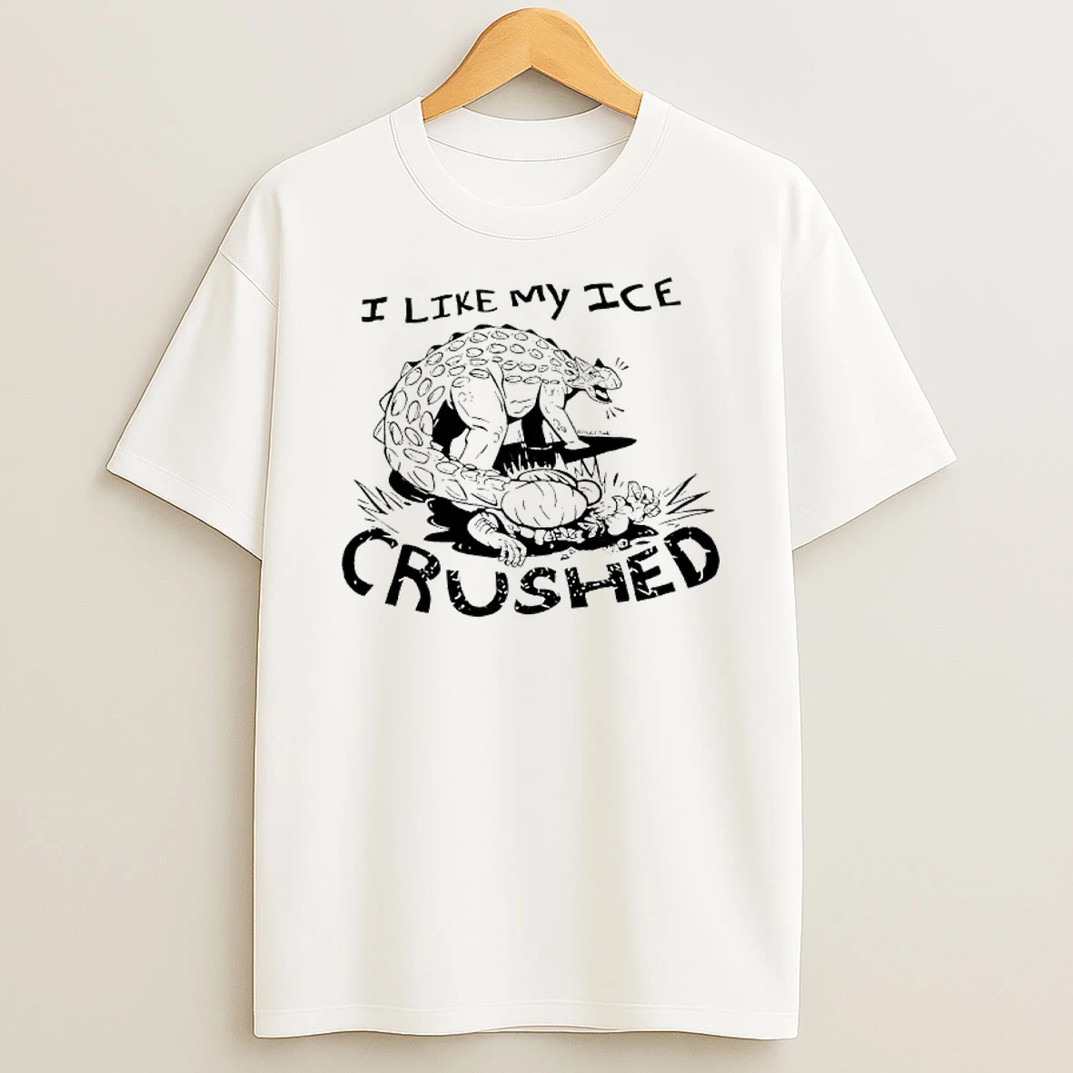 I Like My Ice Crushed Graphic T Shirt