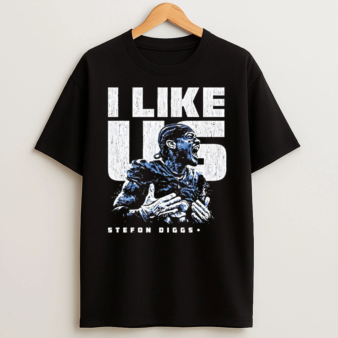 I Like Us Stefon Diggs New England Patriots T Shirt