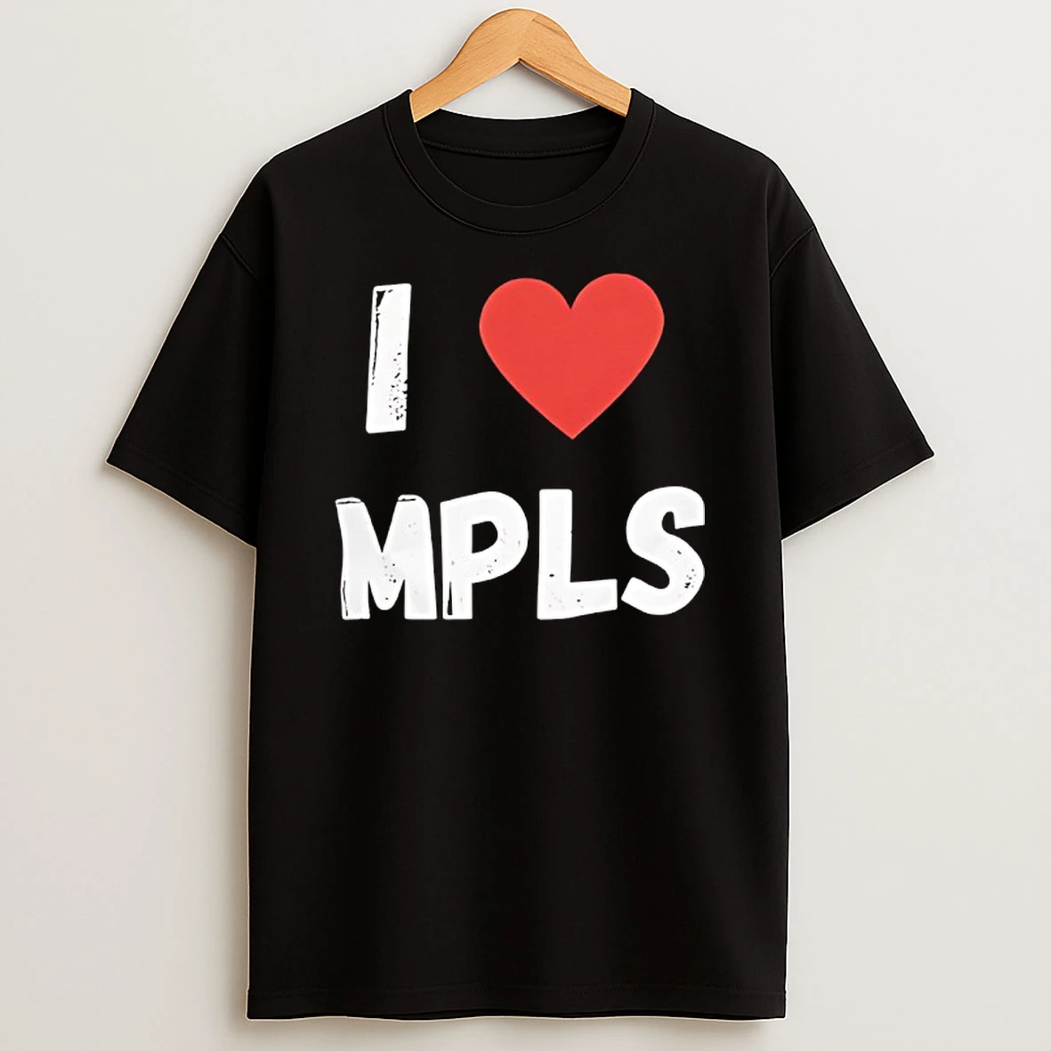 I Love Mpls T Shirt