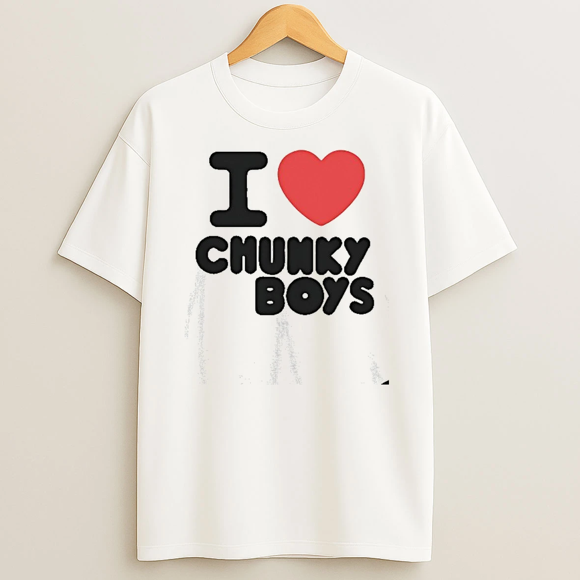 I Love Chunky Boys T Shirt