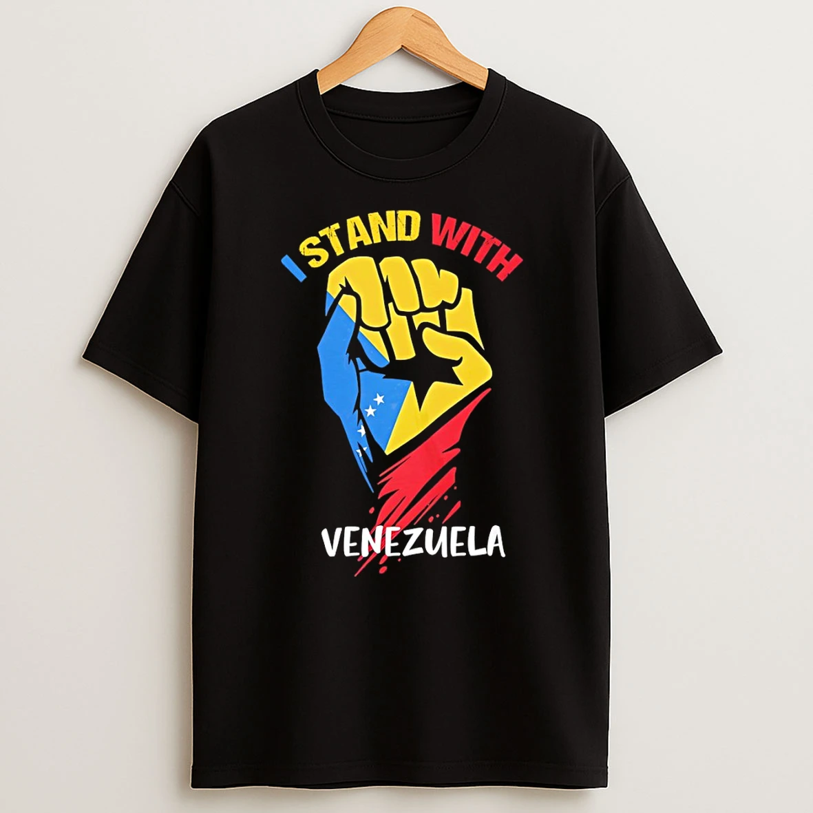 I Stand With Venezuela Flag T Shirt