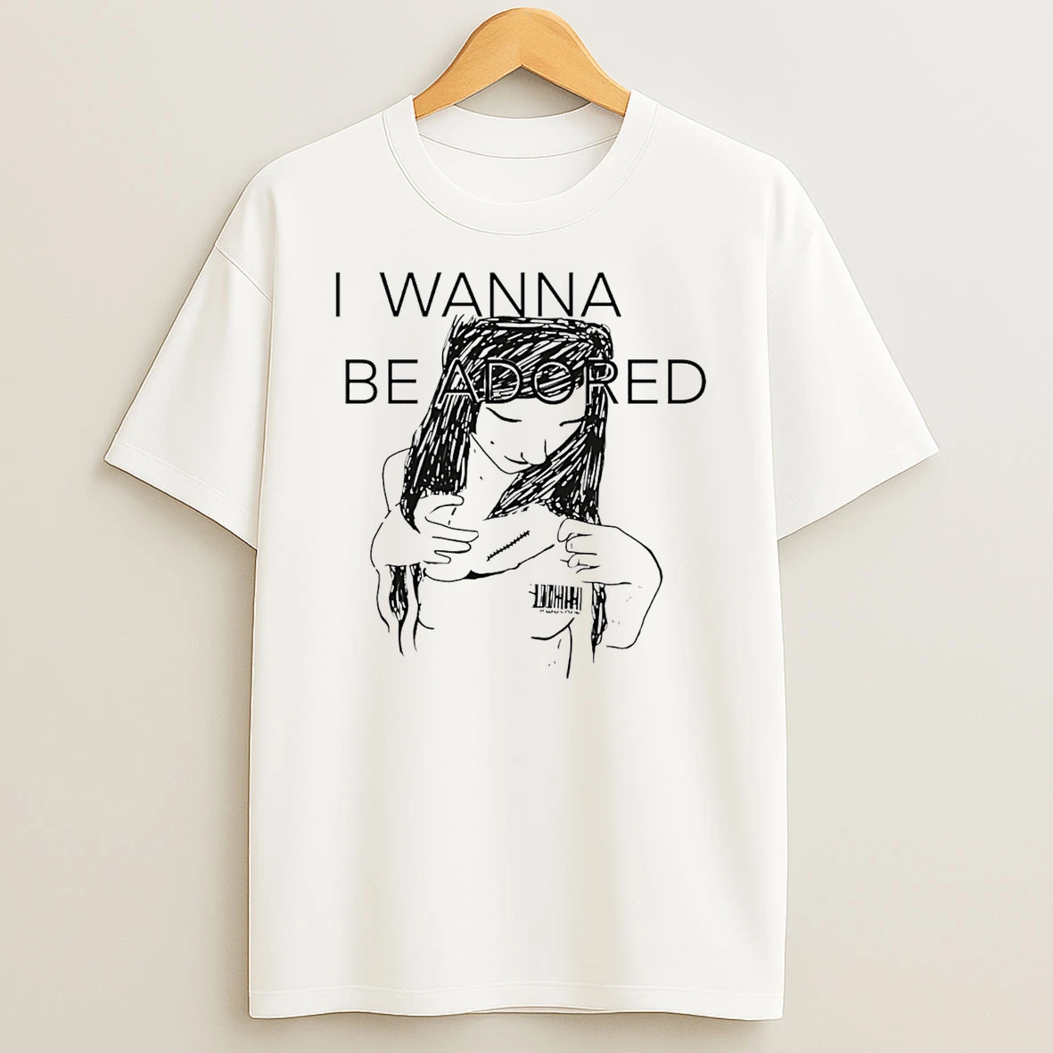 I Wanna Be Adored Skins Paint T Shirt