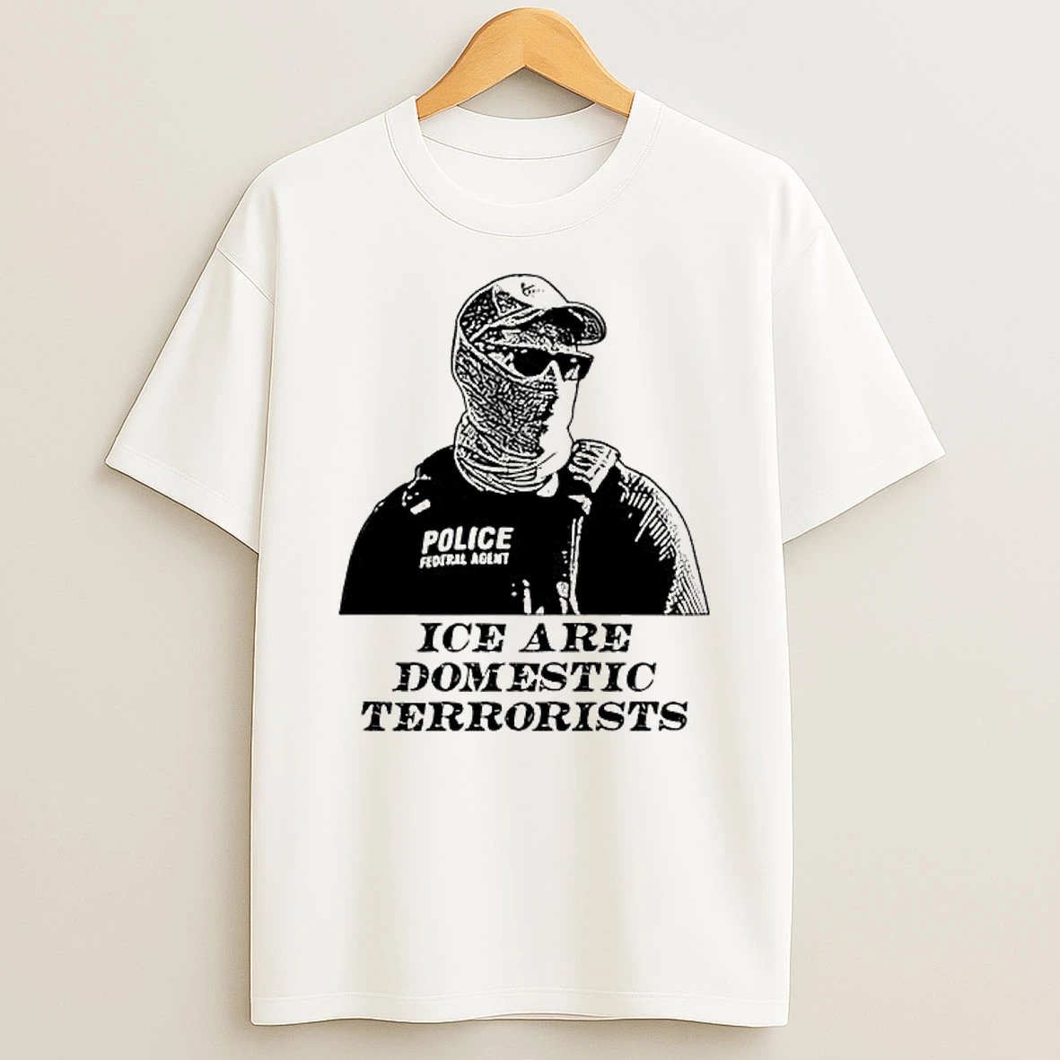 Ice Are Domestic Terrorists Anti T Shirt