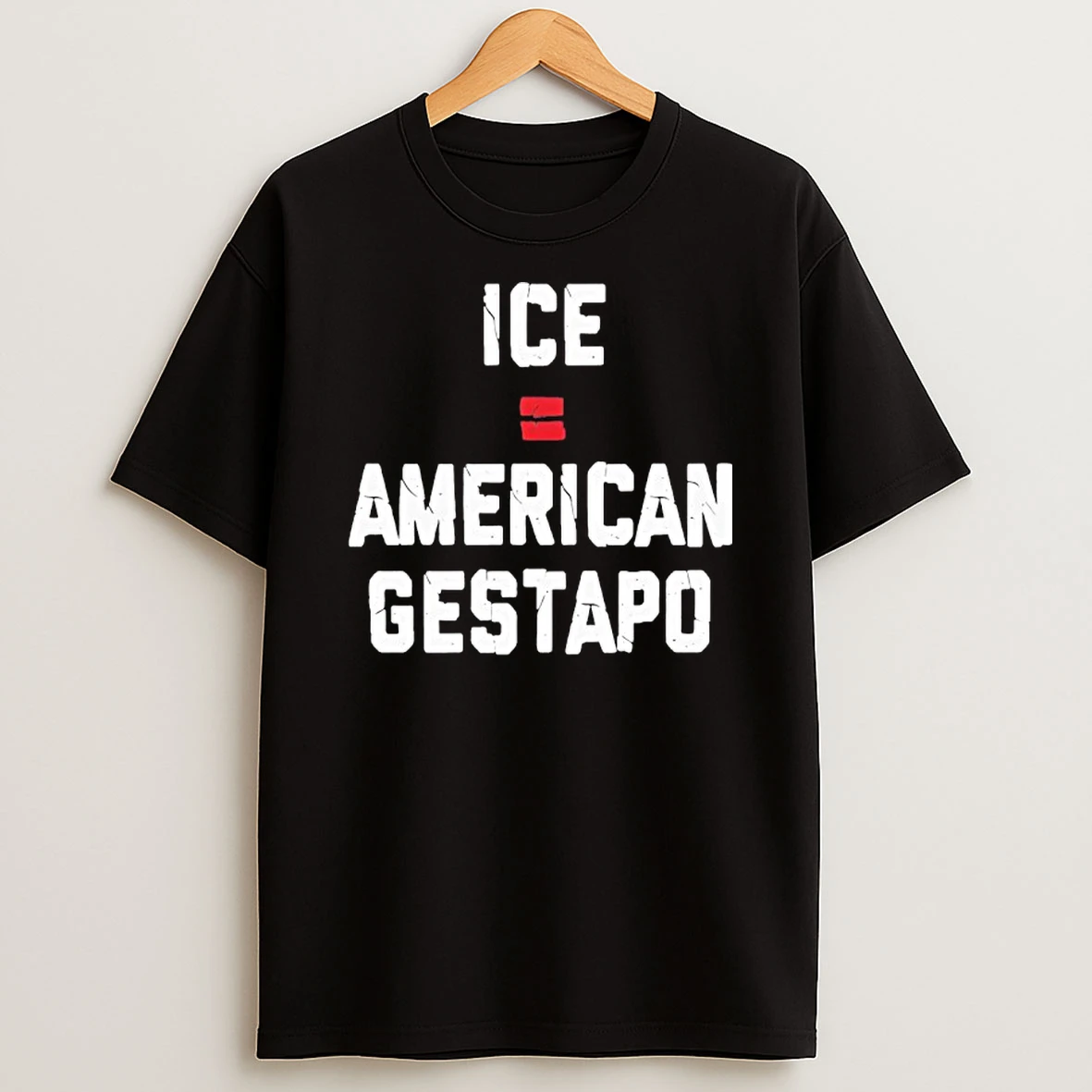 Ice Equals American Gestapo Minneapolis Ice T Shirt
