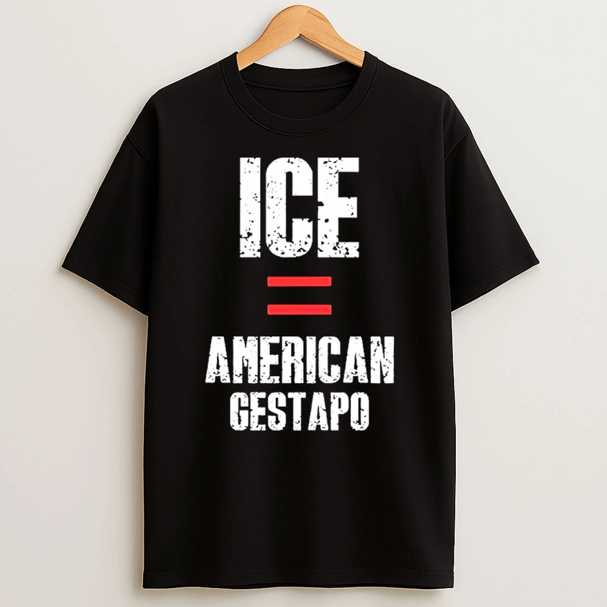 Ice Equals American Gestapo T Shirt