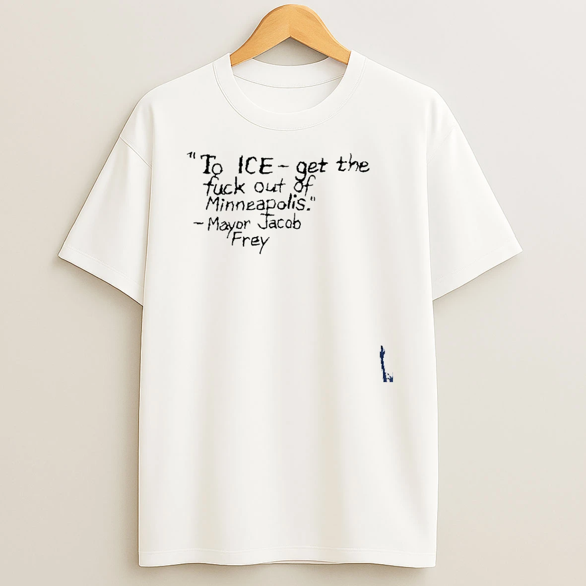 Ice Get The Fuck Of Minneapolis Mayor Jacob Frey T Shirt