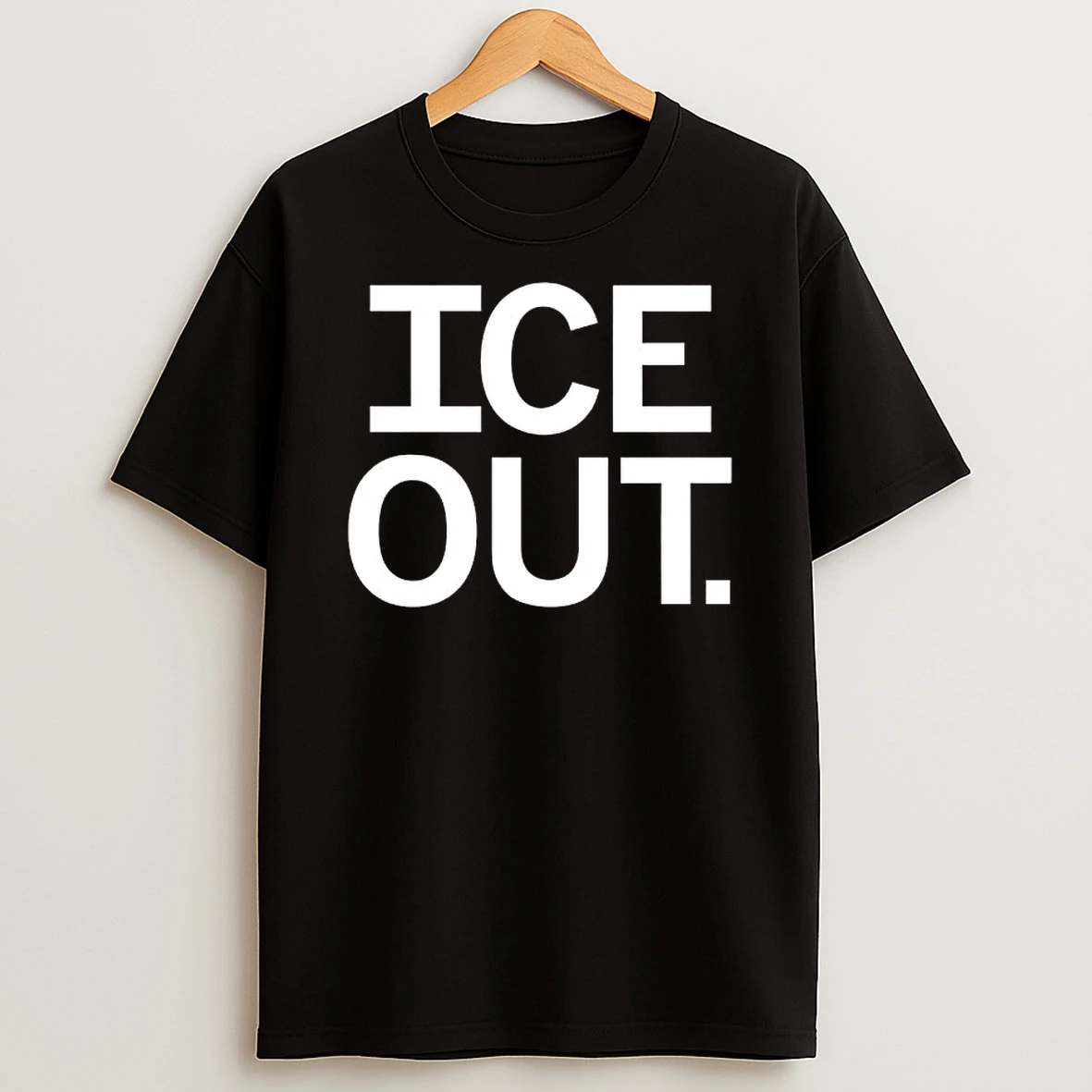 Ice Out Text T Shirt