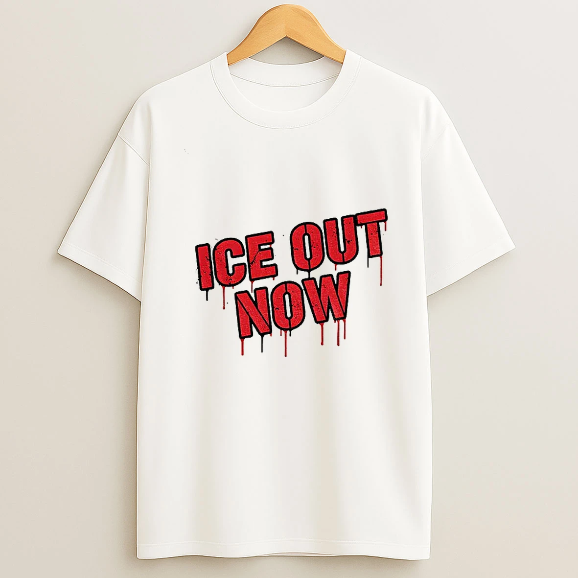 Ice Out Now Minneapolis Protest T Shirt