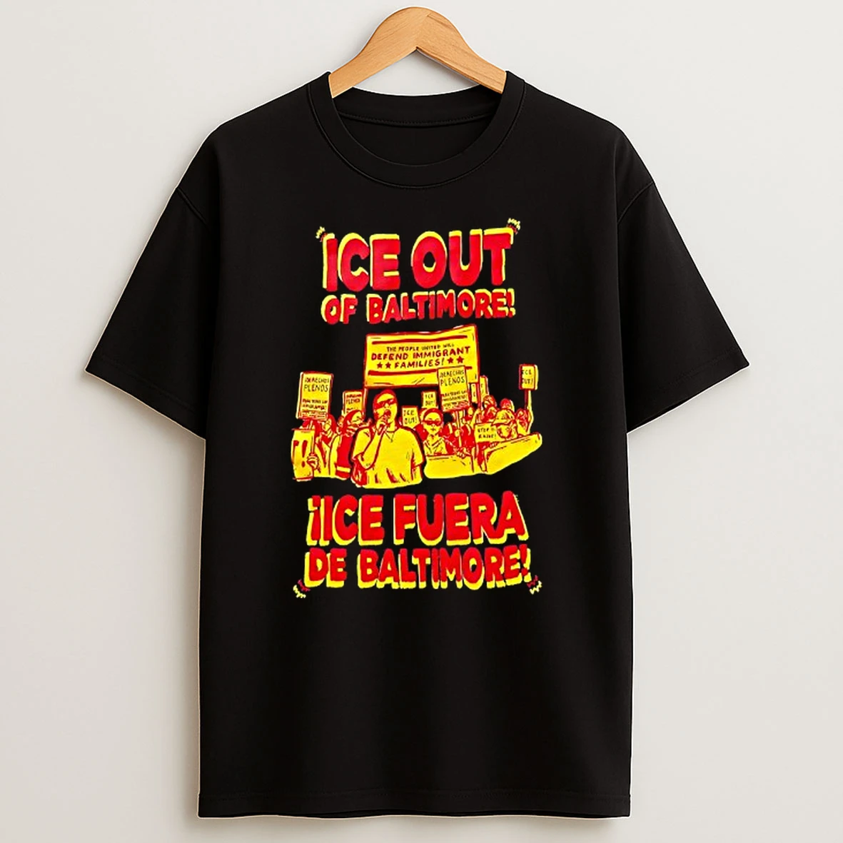 Ice Out Of Baltimore Ice Fuera De Baltimore T Shirt