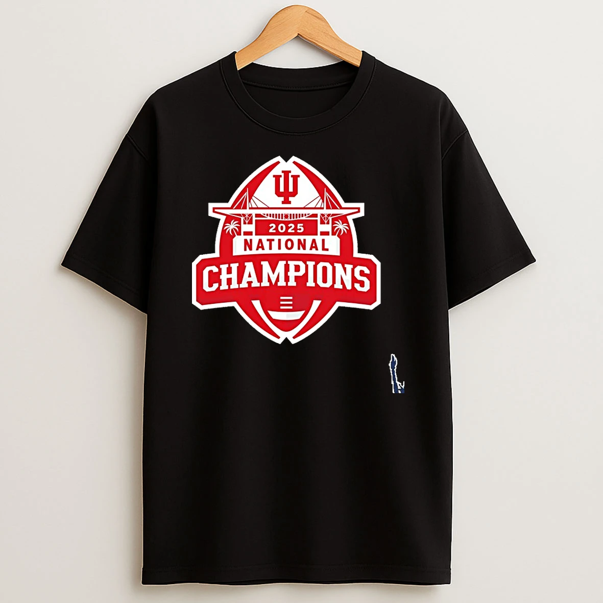 Iu Football Cfp National Champions Logo T Shirt