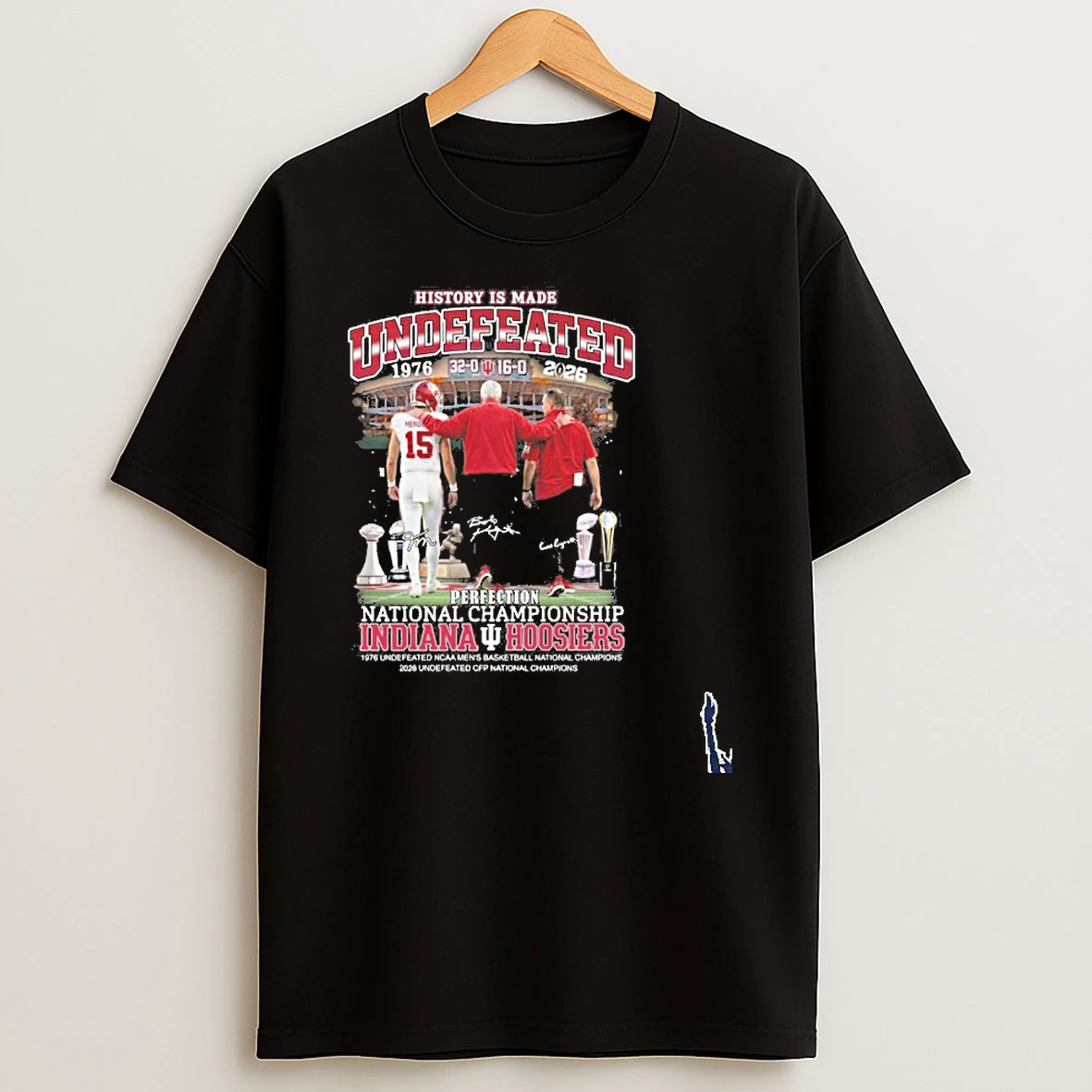 Iu Football History Is Made Undefeated Perfection National Championship T Shirt
