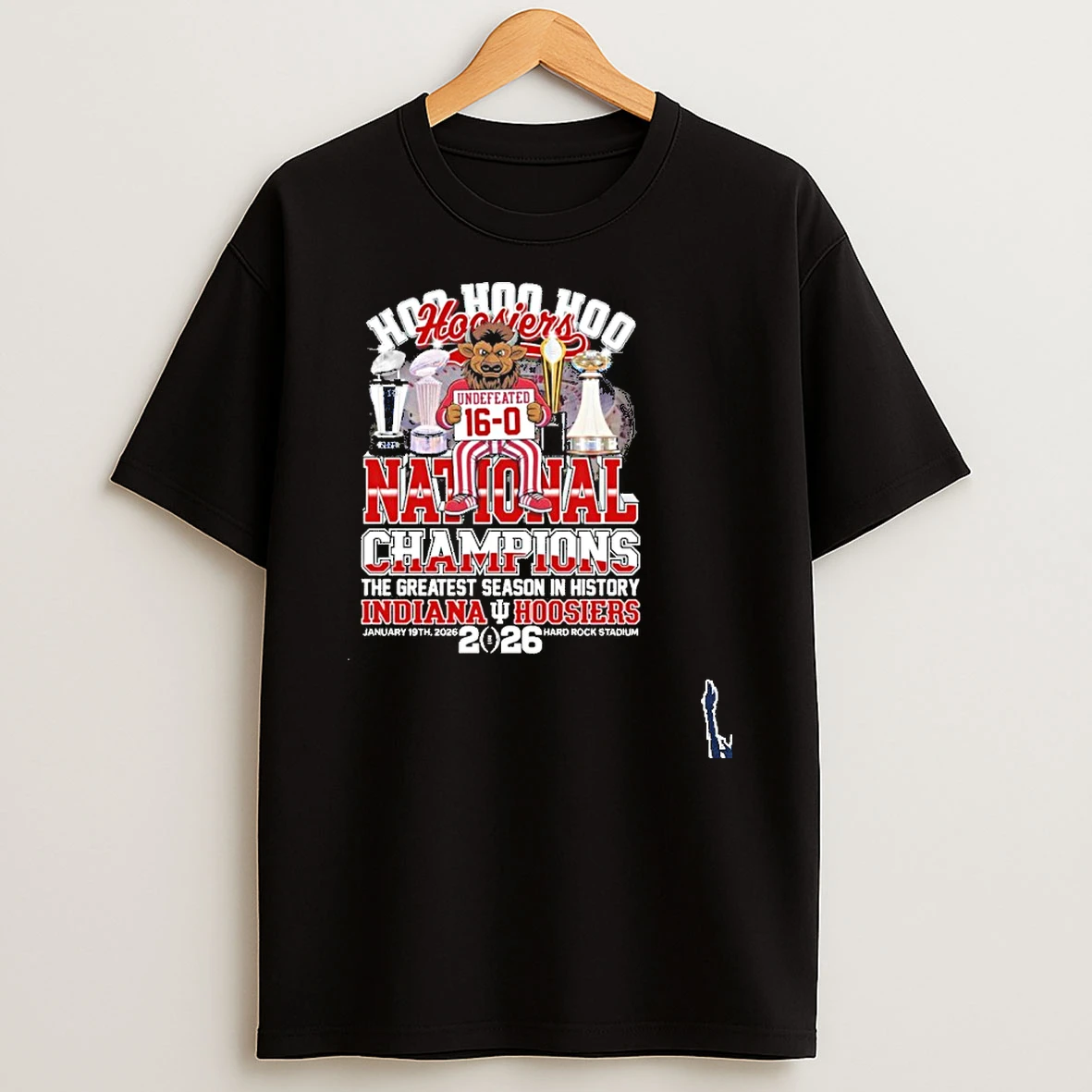 Iu Football National Champions 16 0 The Greatest Season In History T Shirt