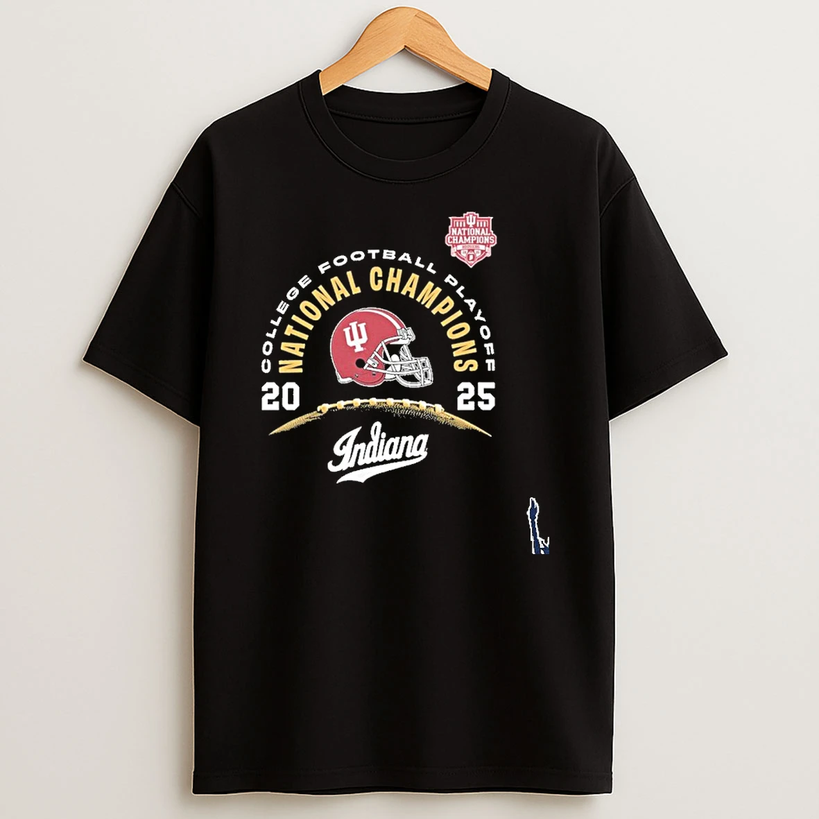 Iu Football National Champions Staple T Shirt