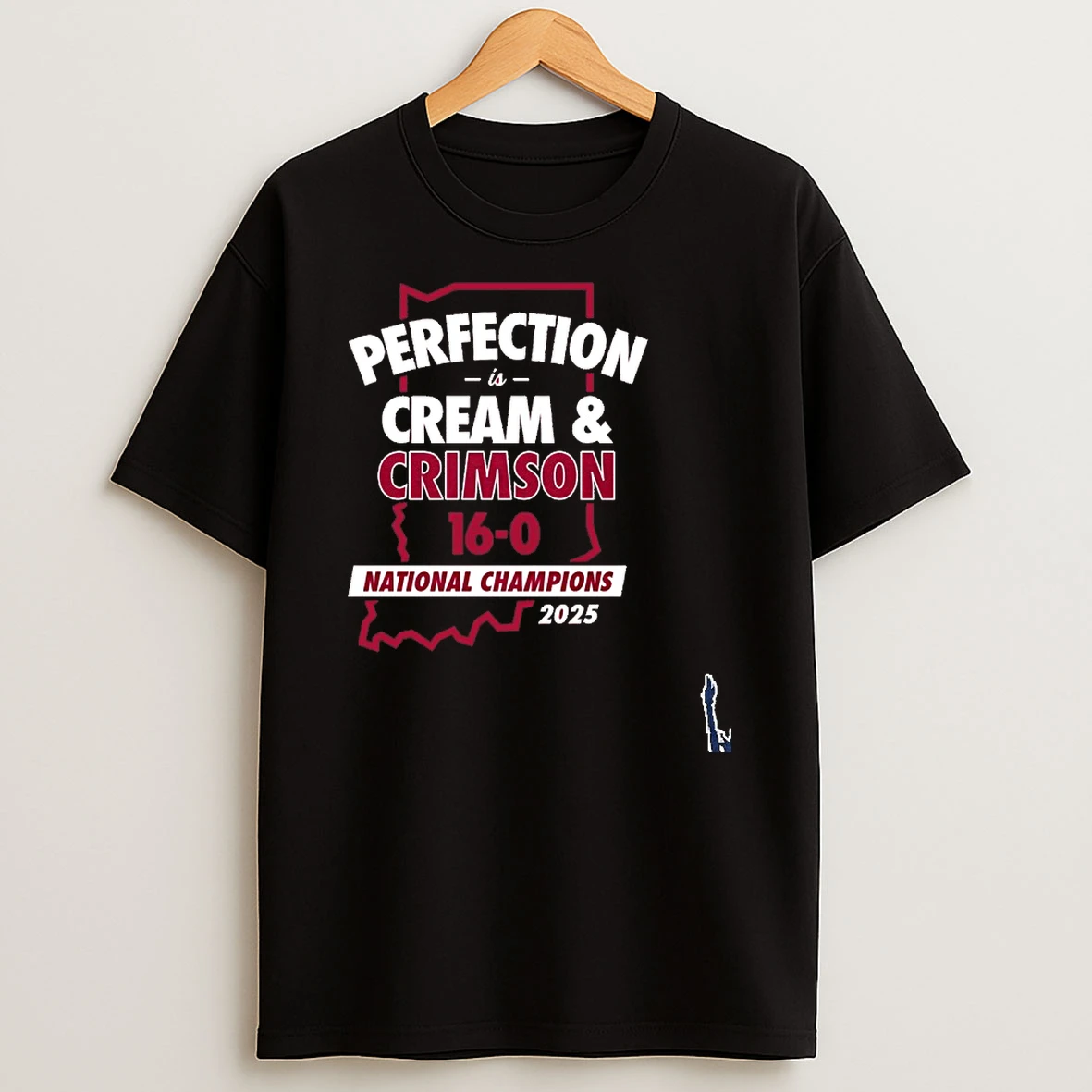Iu Football Perfection Is Cream And Crimson National Champions T Shirt