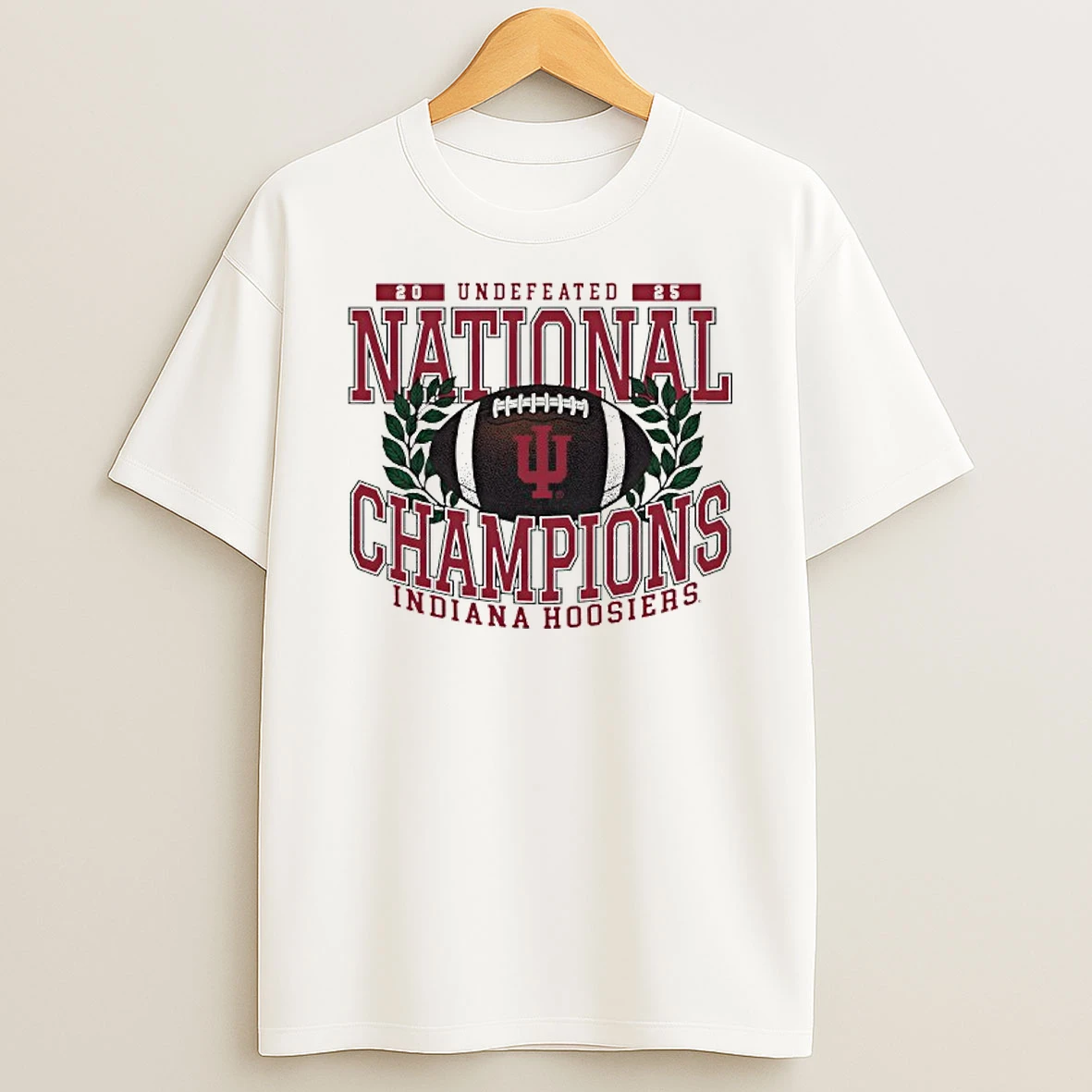 Iu Undefeated National Champions 2025 T Shirt