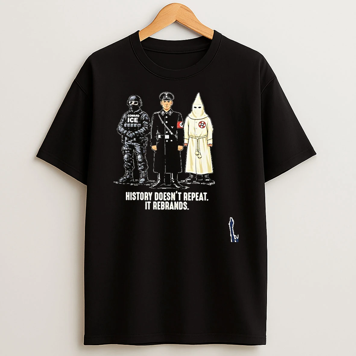 Ice Coward History Doesnt Repeat It Rebrands T Shirt