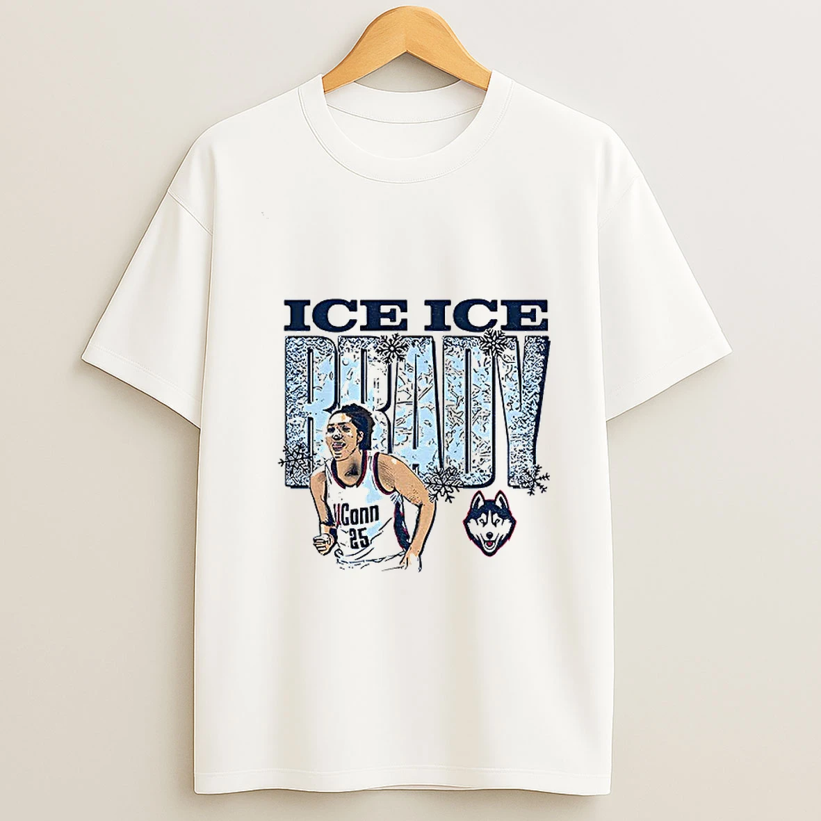 Ice Ice Brady Uconn Huskies 2024 Ncaa Womens Basketball T Shirt