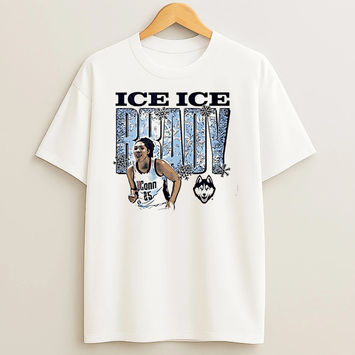 Ice Ice Ice Brady Uconn Huskies T Shirt