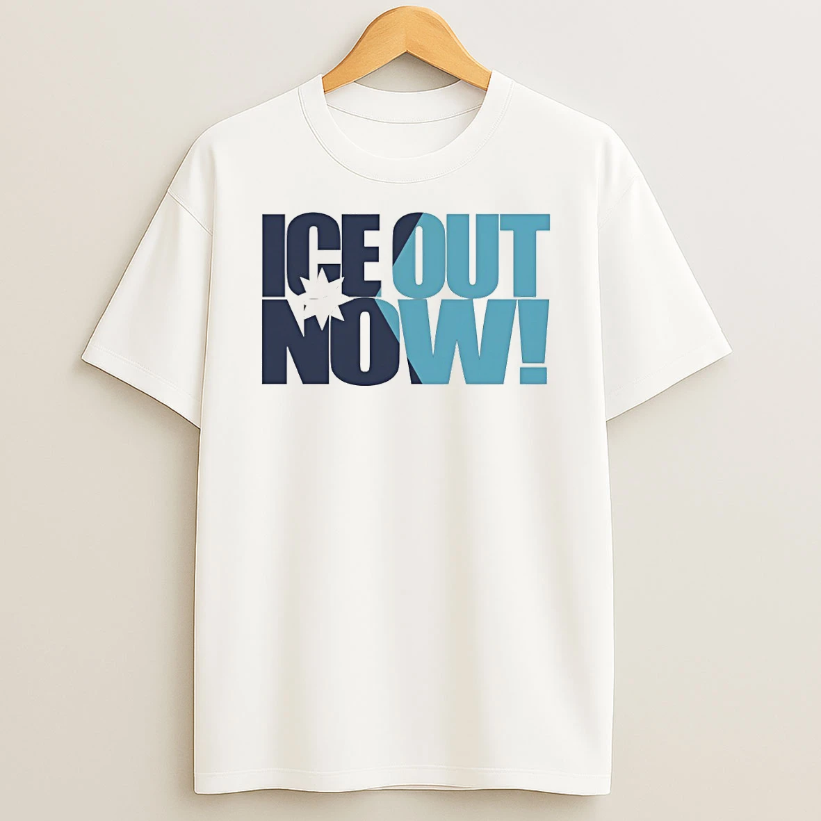Ice Out Now Minneapolis Protest Anti Trump T Shirt