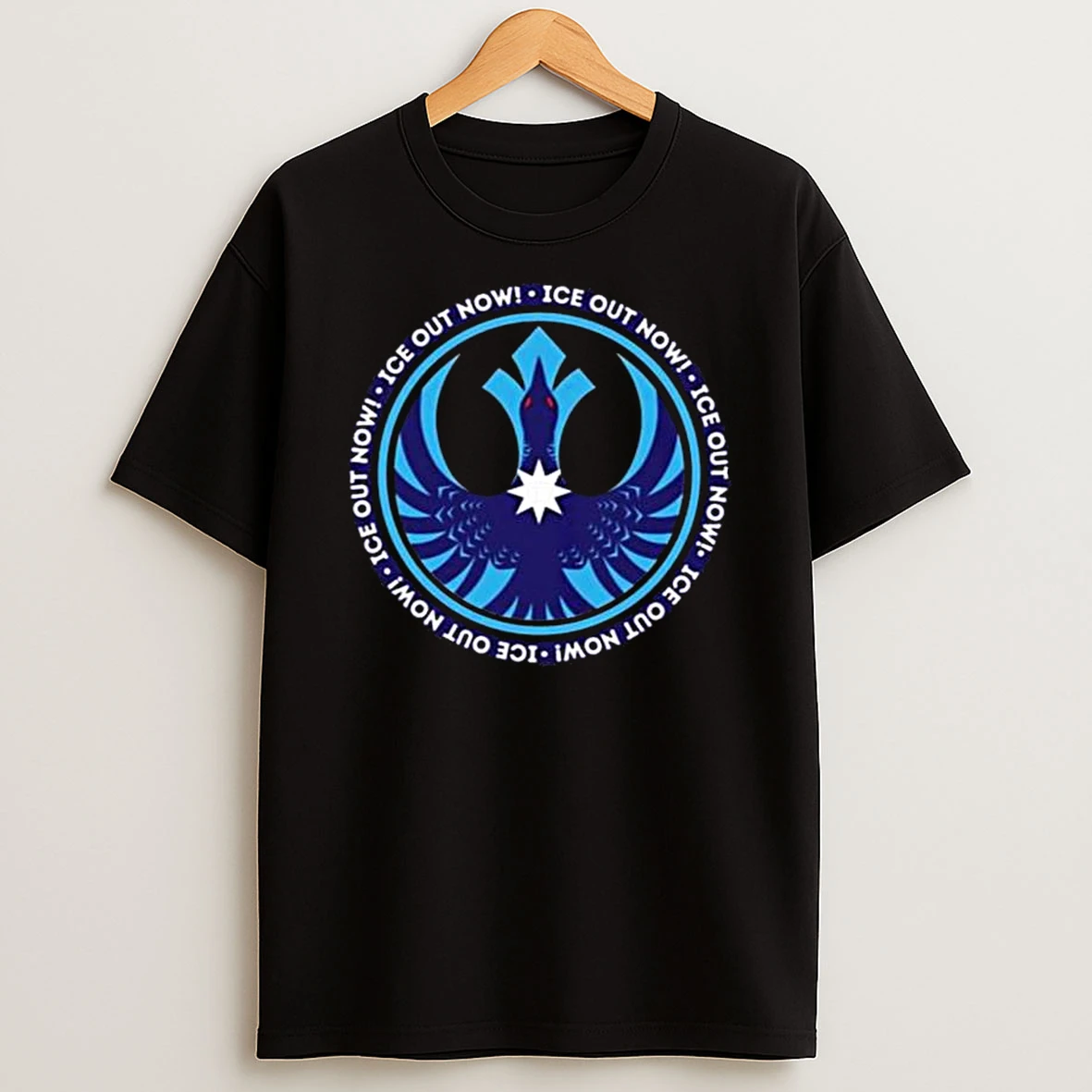 Ice Out Now Minnesota Rebel Loon T Shirt