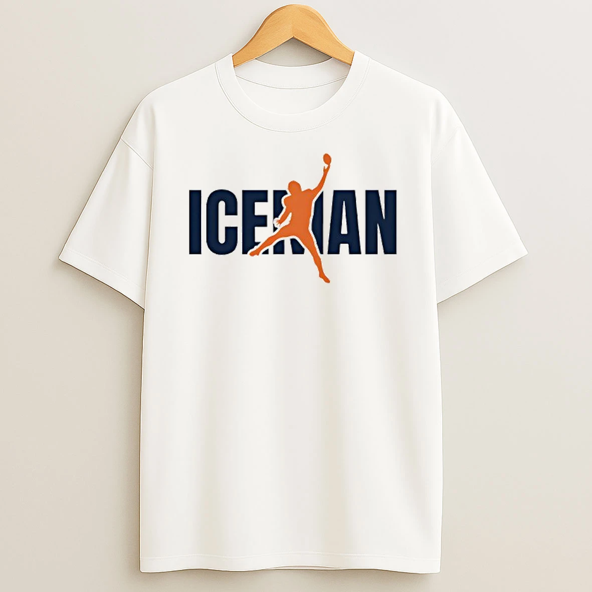 Iceman Logo Chicago Bears T Shirt