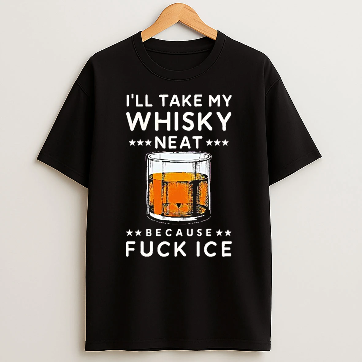 Ill Take My Whisky Neat Because Fuck Ice Abolish Ice T Shirt