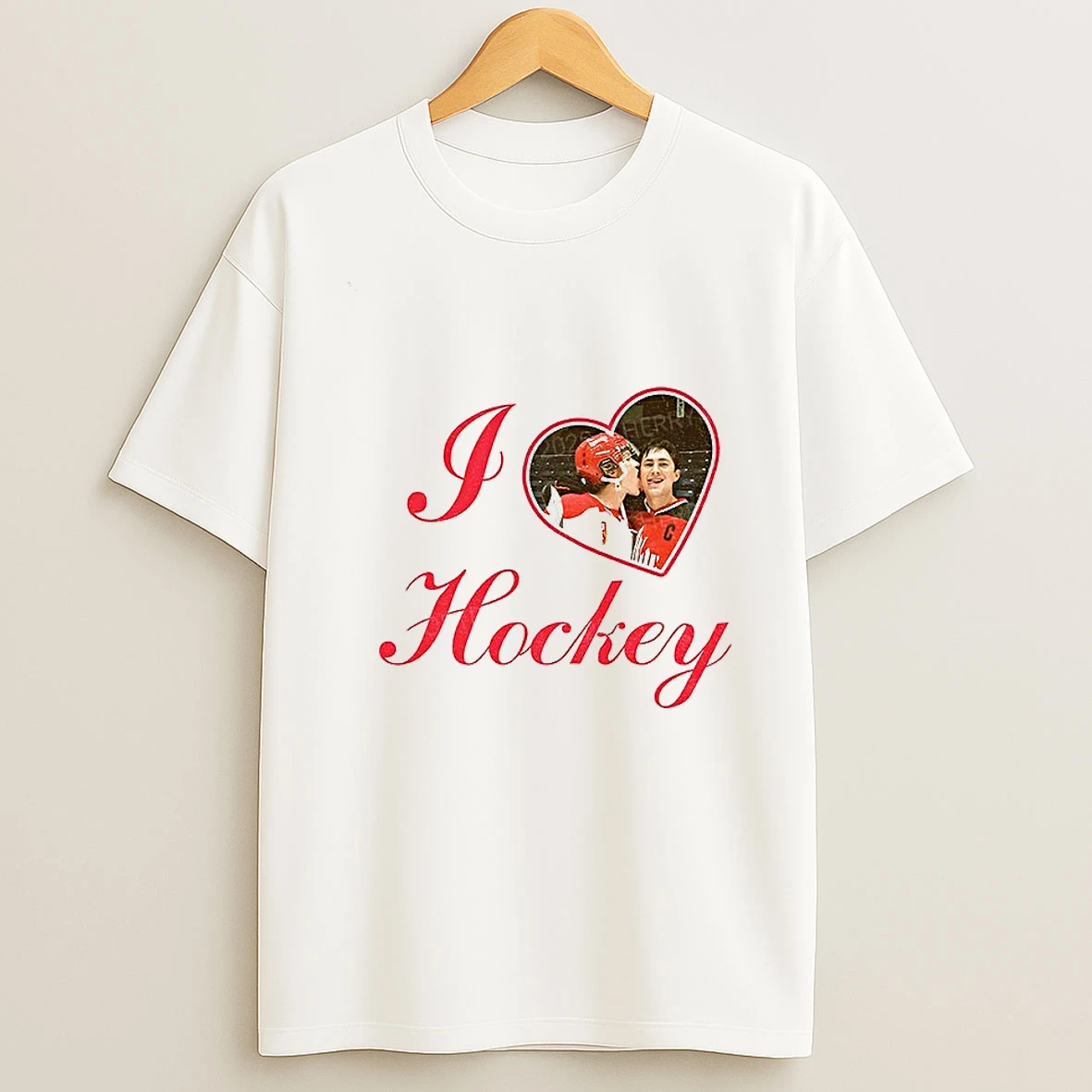 Ilya Rozanov And Shane Hollander Heated Rivalry I Love Hockey T Shirt