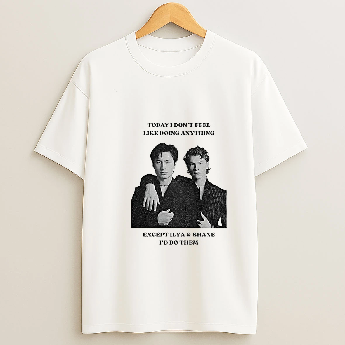 Ilya Rozanov And Shane Hollander Today I Dont Feel Like Doing Anything Except Ilya And Shane Id Do Them T Shirt