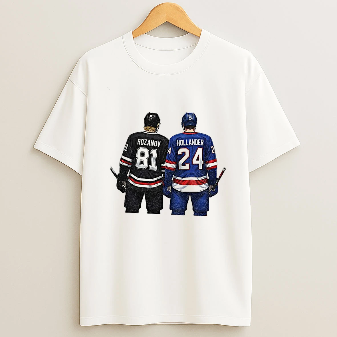 Ilya Rozanov Vs Hollander Rozanov Hockey Heated Rivalry T Shirt