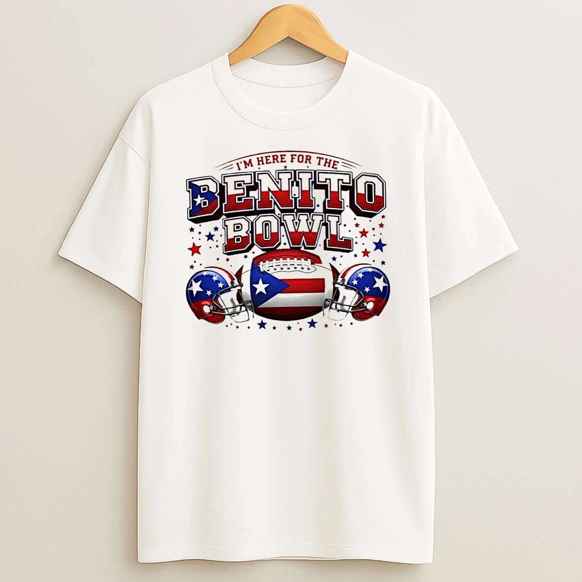Im Here For The Benito Bowl Funny Latin Music Fan T Shirt