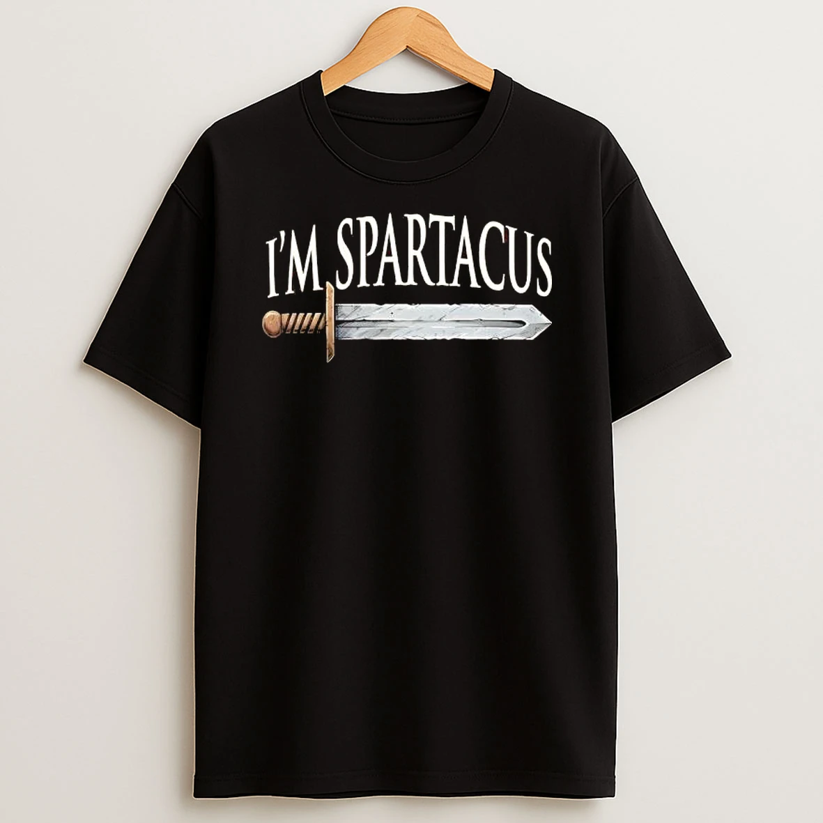 Im Spartacus Classic Roman Gladiator Graphic T Shirt