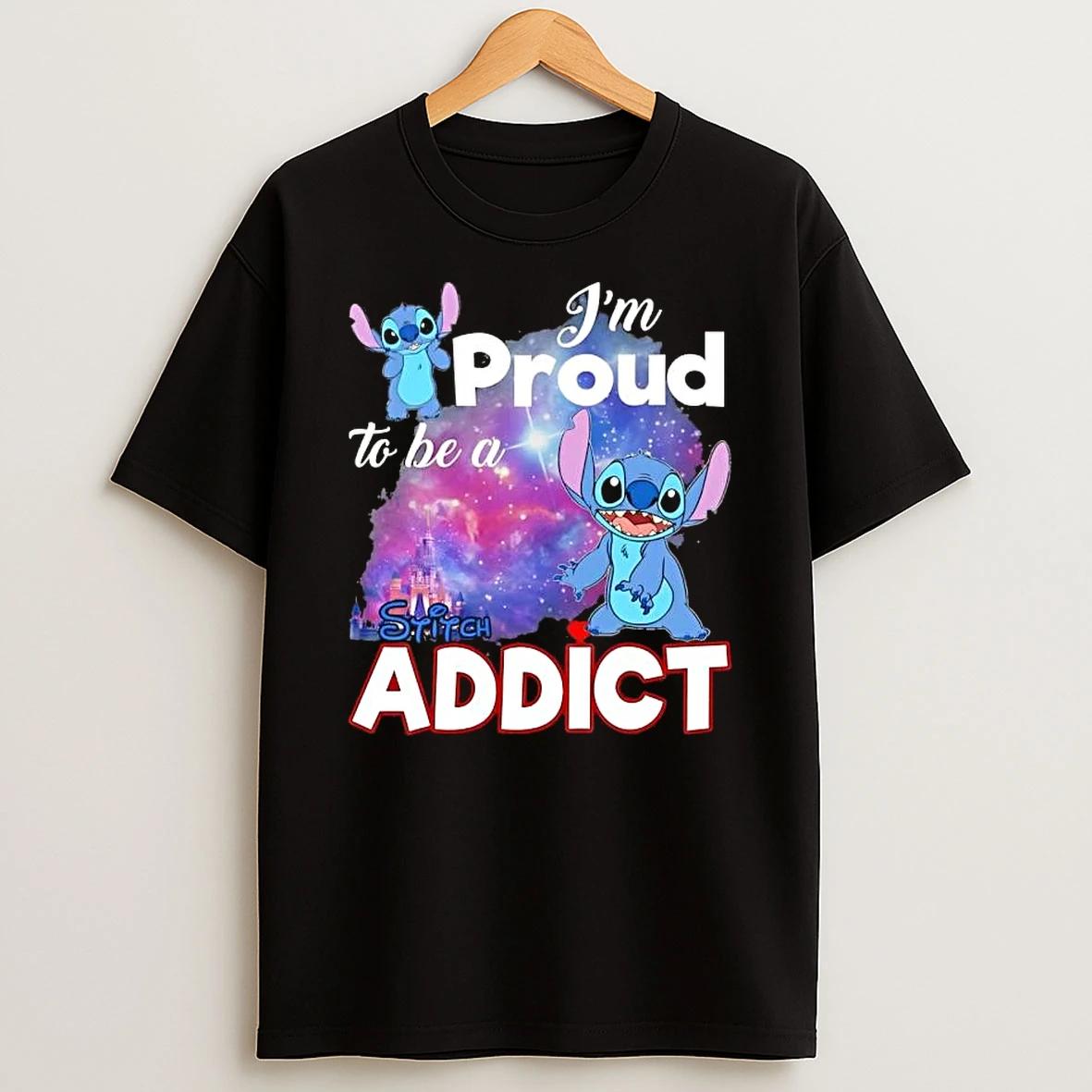 Im Proud To Be A Stitch Addict T Shirt