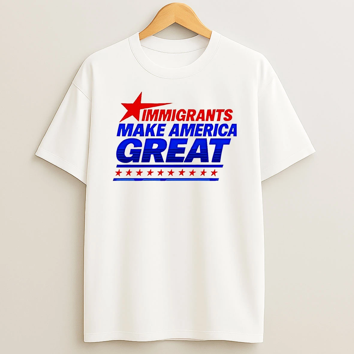 Immigrants Make America Great Political 2026 T Shirt