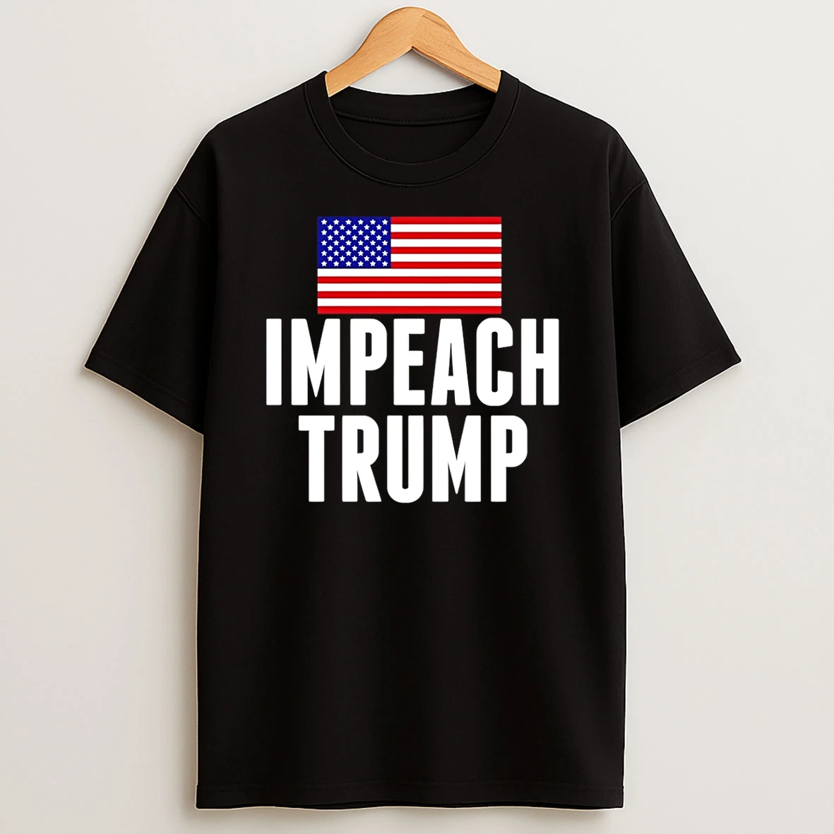 Impeach Trump American Flag 2026 T Shirt