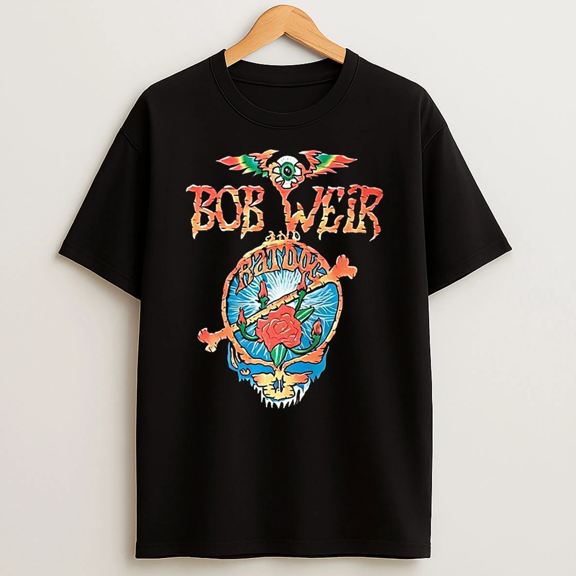 In Honor Of Bob Weir The Music Never Stops T Shirt