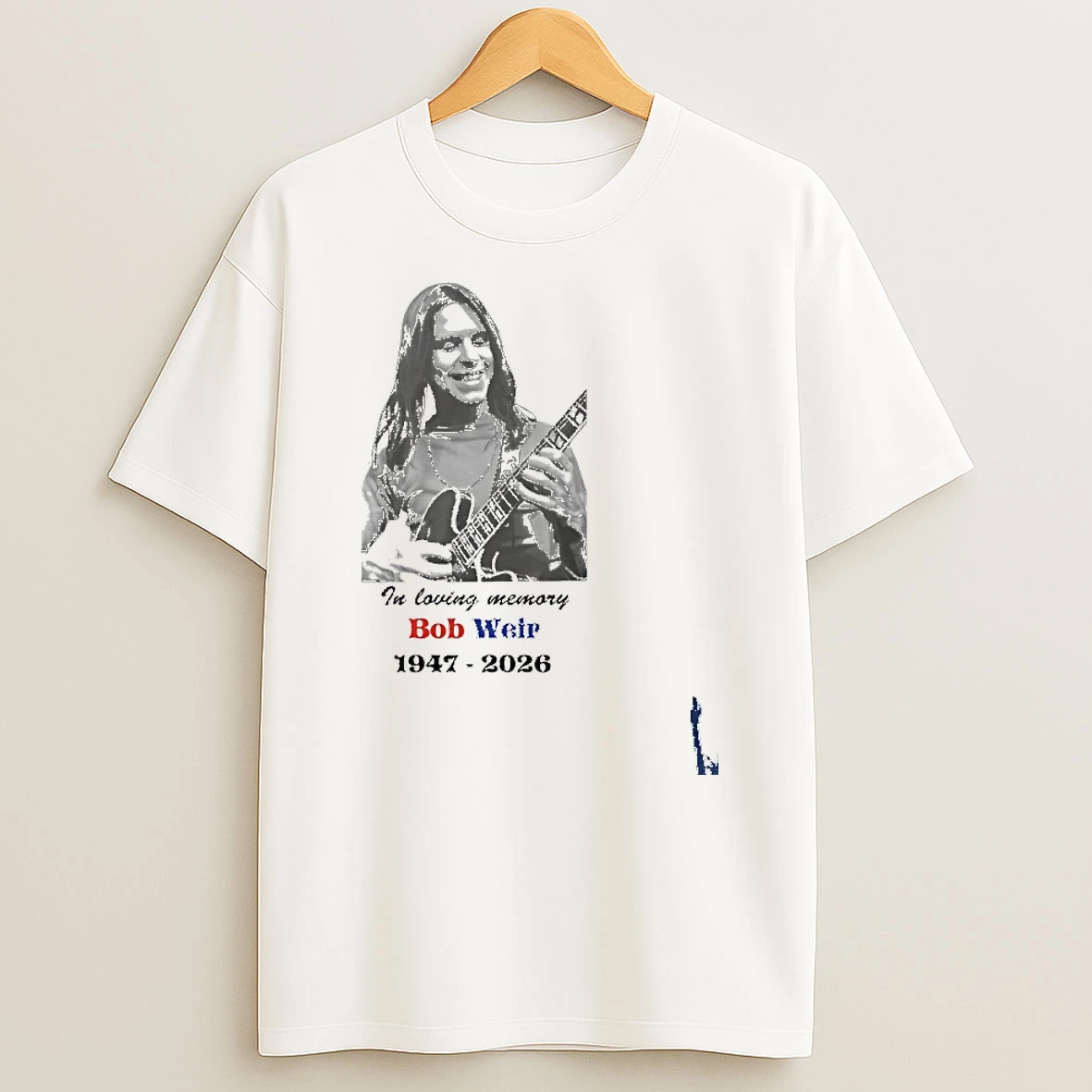 In Loving Memory Of Bobby Weir Grateful Dead 1947 2026 T Shirt