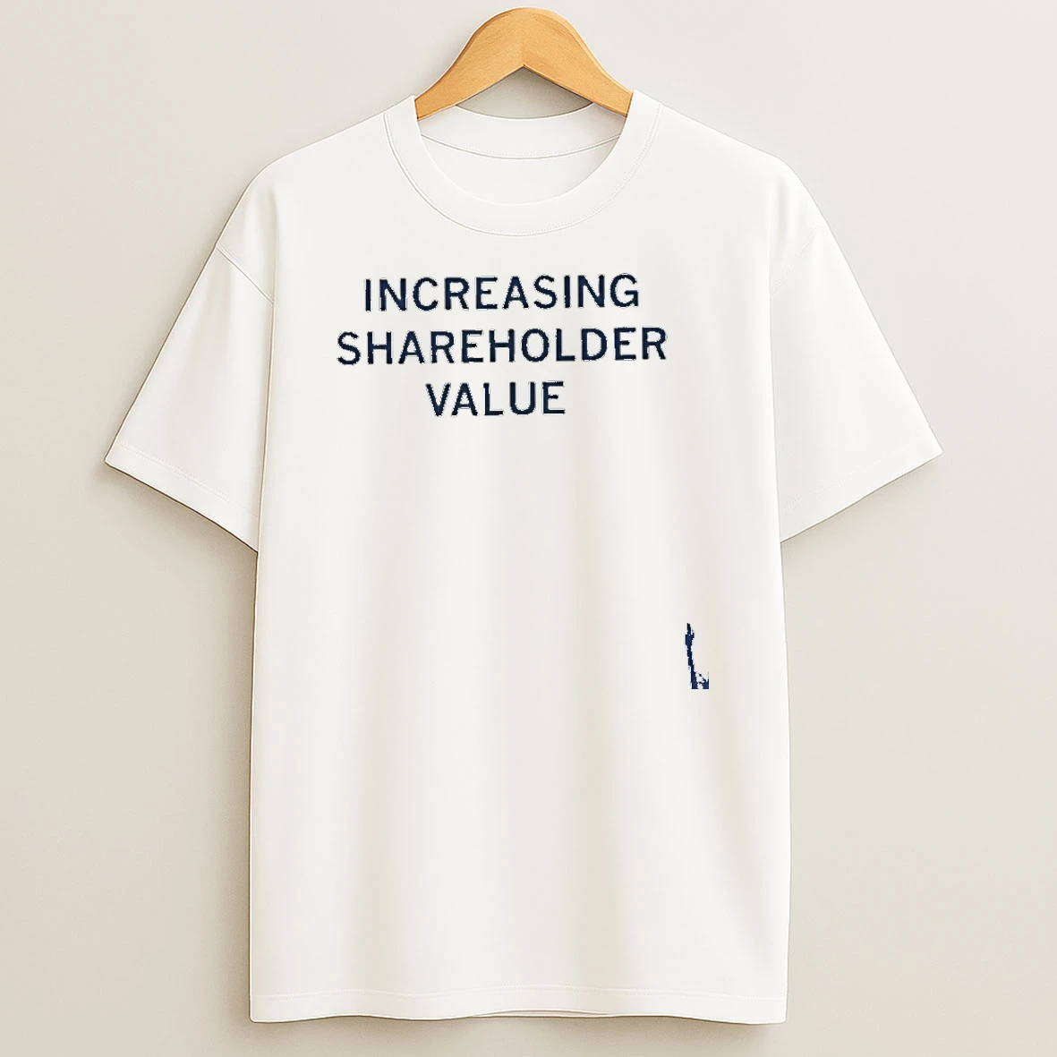 Increasing Shareholder Value Heavyweight T Shirt