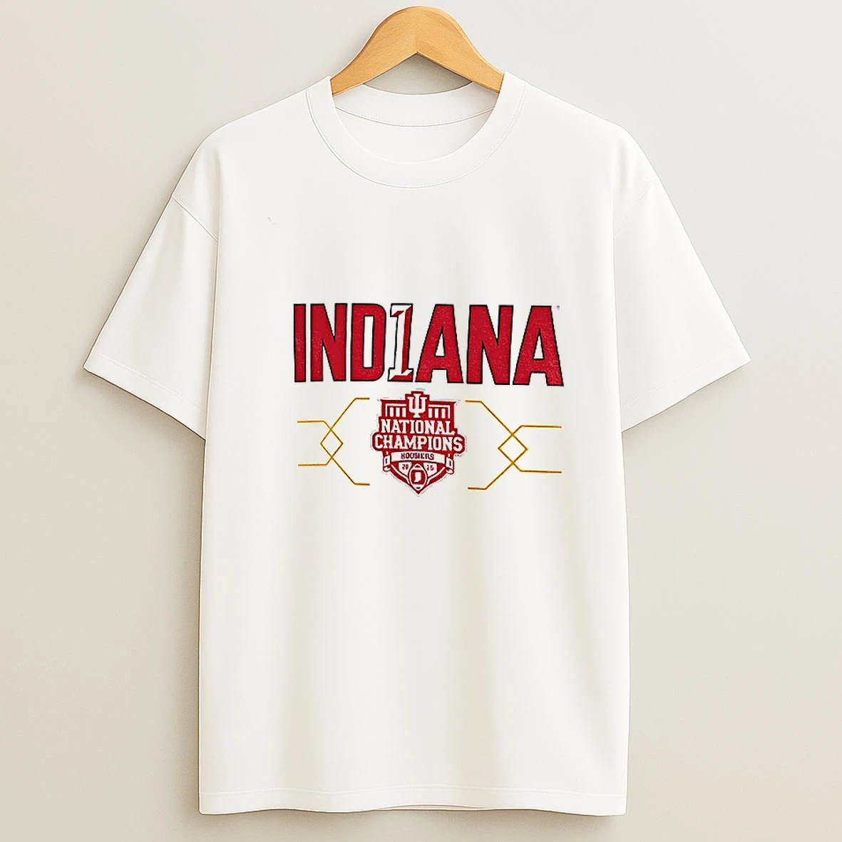 Ind1ana National Champions Indiana Hoosiers Football College 2025 T Shirt